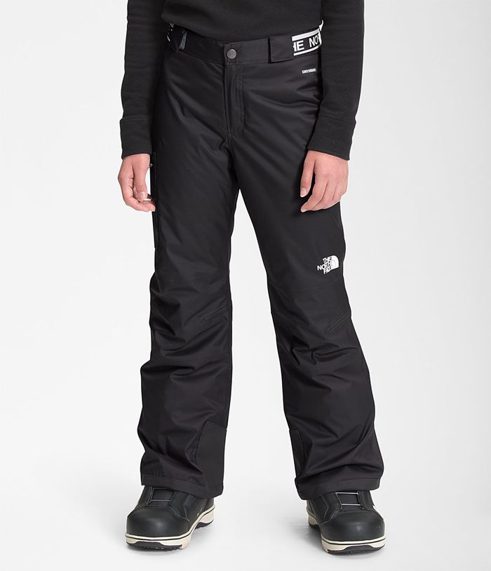 The North Face Κάτω Μαυρα Παιδικα Freedom Insulated Παντελονια - Greece 5761DGINJ